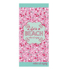 Flamingo Print Microfiber Beach Towel