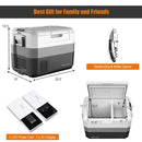 70 Quart Portable Electric Car Camping Cooler