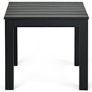Wooden Square Patio Coffee Bistro Table