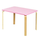 3 Piece Kids Wooden Activity Table and 2 Chairs Set