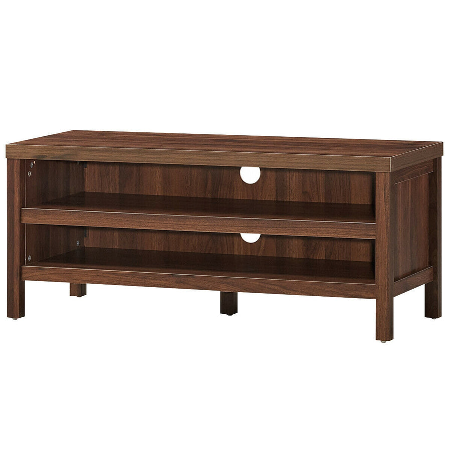 3-Tier TV Stand Console Cabinet for TV's up to 45 Inch with Storage Shelves