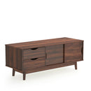 TV Stand for TV up to 60 Inch Media Console Table Storage with Doors