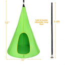 32 Inch Kids Nest Swing Chair Hanging Hammock Seat for Indoor Outdoor