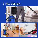 3 in 1 6.6 Gallon 4.8 Peak HP Wet Dry Vacuum Cleaner with Blower