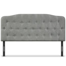 Queen Upholstered Headboard with Adjustable Heights