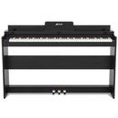 88 Key Full Size Electric Piano Keyboard with Stand 3 Pedals MIDI Function