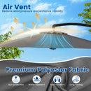 11 FT Cantilever Patio Umbrella with Base and 360° Rotation