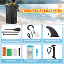11 Feet Premium SUP Inflatable Stand Up Paddle Board with Accessories for Youth Adults-L