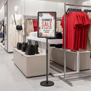 11x17 Adjustable Height Sign Holder Stand with Snap Frame