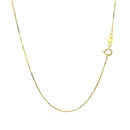 10k Yellow Gold Classic Box Chain (0.60 mm)