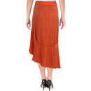 Free People Womens Lola Asymmetric Ruffled Skirt, Size 6