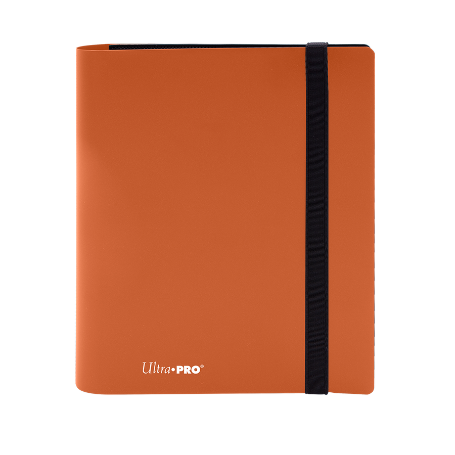 Ultra PRO: 4-Pocket PRO-Binder - Eclipse (Pumpkin Orange)