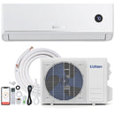 12000 BTU 18.1 SEER2 208/230V Mini Split Air Conditioner Works with Alexa