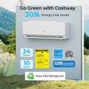 SEERXtreme Series ENERGY STAR Certified 12000 BTU 24 SEER2 208-230V Mini Split Heat Pump Heating at -15¬∞F