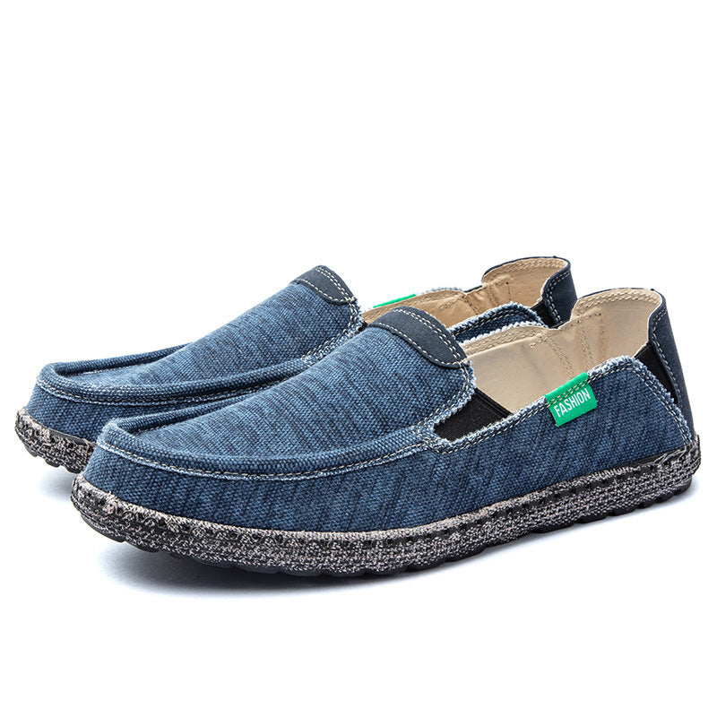 Retro Slip-On Old Beijing Cloth Casual Shoes for Men