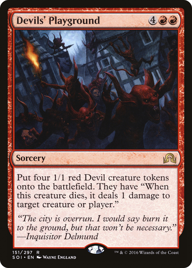 Devils' Playground (SOI-151) - Shadows over Innistrad Foil