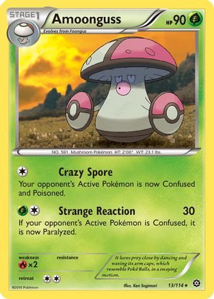 Amoonguss 013/114 - XY  Steam Siege