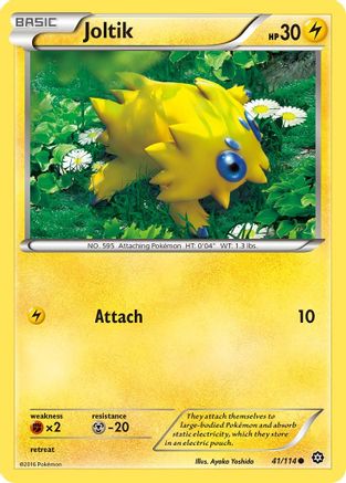 Joltik 041/114 - XY  Steam Siege Reverse Holofoil