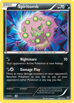 Spiritomb 062/114 - XY  Steam Siege