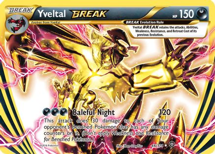 Yveltal BREAK 066/114 - XY  Steam Siege Holofoil