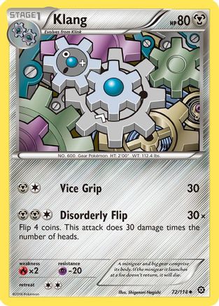 Klang 072/114 - XY  Steam Siege