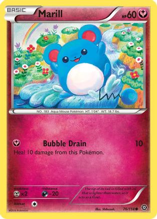 Marill 076/114 - XY  Steam Siege