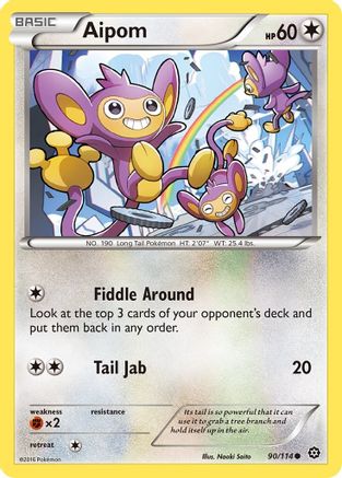 Aipom 090/114 - XY  Steam Siege
