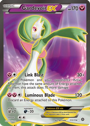 Gardevoir EX (Full Art) 111/114 - XY  Steam Siege Holofoil