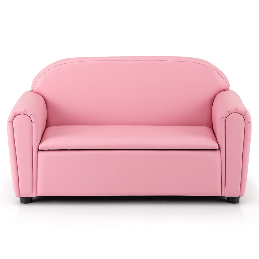 Kids Sofa Armrest Chair with Storage Function