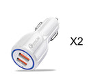 Quick Charge 3.0 Dual USB Car Charger