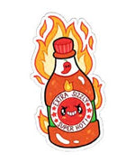 Squishable Hot Sauce Sticker