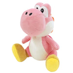 Super Mario All Star Yoshi - Pink Yoshi Plush, 7"