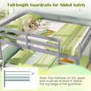 Full Over Full Bunk Bed Low-to-ground Bunk Bed