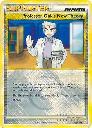 Professor Oak's New Theory (League Promo) 101/123 - League & Championship Cards Reverse Holofoil
