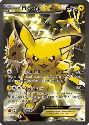 Pikachu EX XY124/211 - XY Promos Holofoil