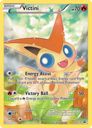 Victini XY117/211 - XY Promos Holofoil