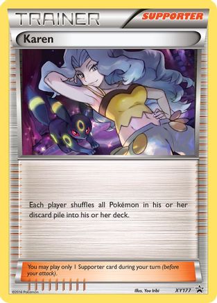 Karen XY177/211 - XY Promos
