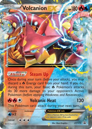 Volcanion EX XY173/211 - XY Promos Holofoil