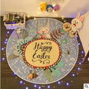 Explosion models Ins cotton car storage mat storage toy mats Round outing children climbing mat storage bag