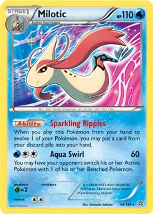 Milotic (XY Primal Clash) 044/160 - Deck Exclusives