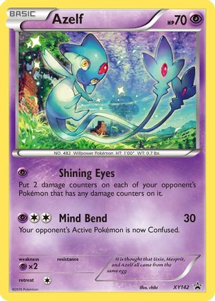 Azelf XY142/211 - XY Promos Holofoil