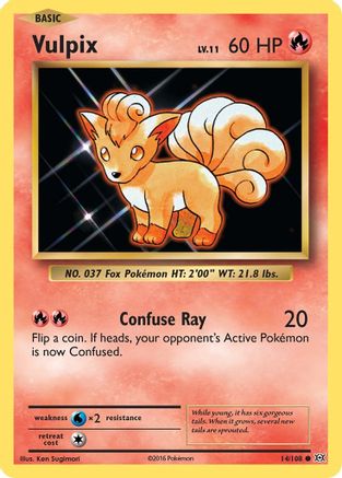 Vulpix 014/108 - XY  Evolutions