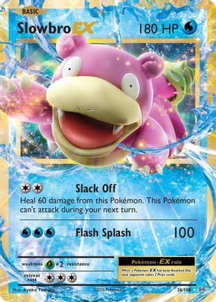 Slowbro EX 026/108 - XY  Evolutions Holofoil