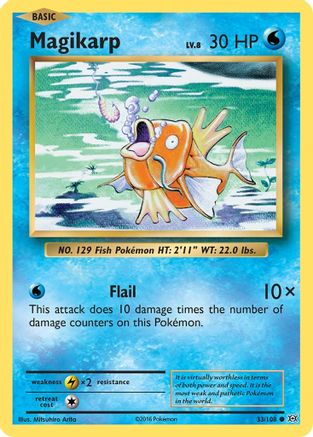 Magikarp 033/108 - XY  Evolutions