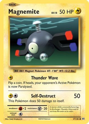 Magnemite 037/108 - XY  Evolutions