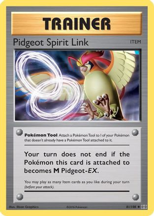Pidgeot Spirit Link 081/108 - XY  Evolutions