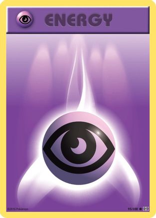 Psychic Energy 095/108 - XY  Evolutions Reverse Holofoil