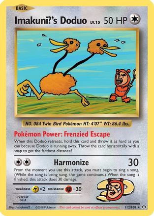Imakuni?'s Doduo 112/108 - XY  Evolutions