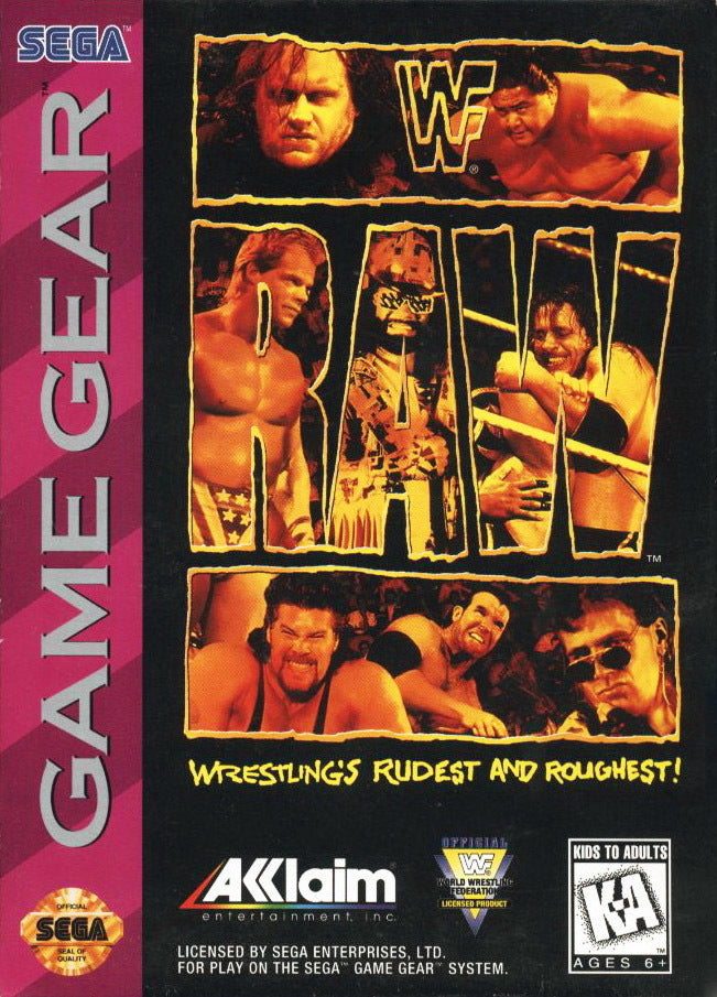WWF Raw (Sega Game Gear)