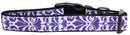 Pet Dog & Cat Nylon Collar, "Damask" *Available in 10 different colors!*